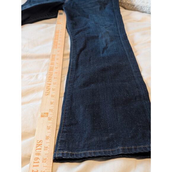 Citizens of Humanity Ava Low Rise Straight Leg Jeans - Dark Wash - Size 28 Y2K - Picture 16 of 16